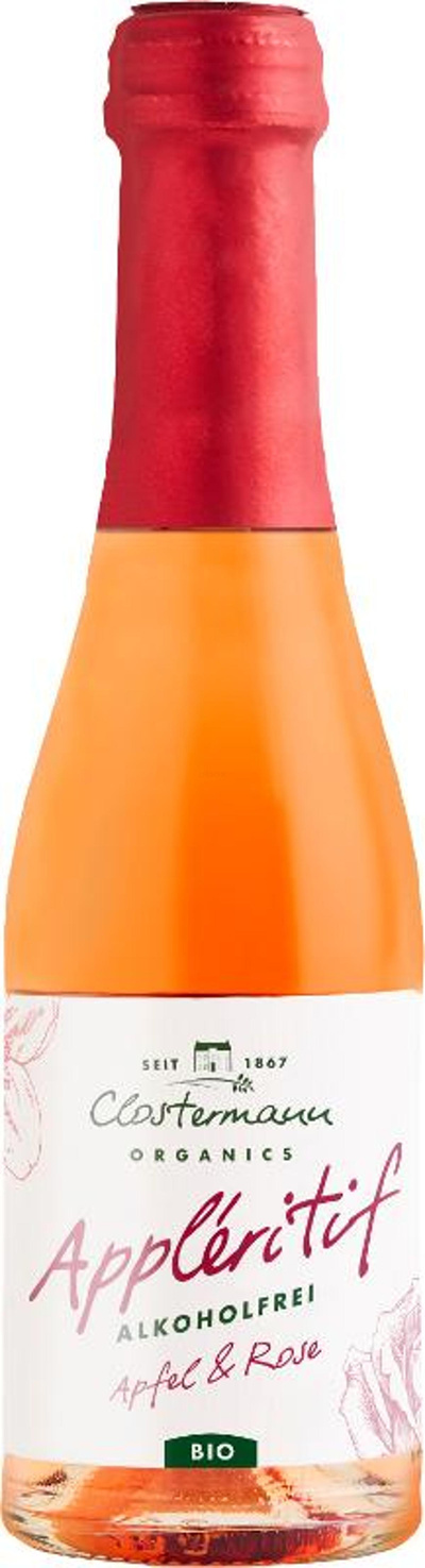Produktfoto zu Appleritif Apfel & Rose 0,2l alkoholfrei