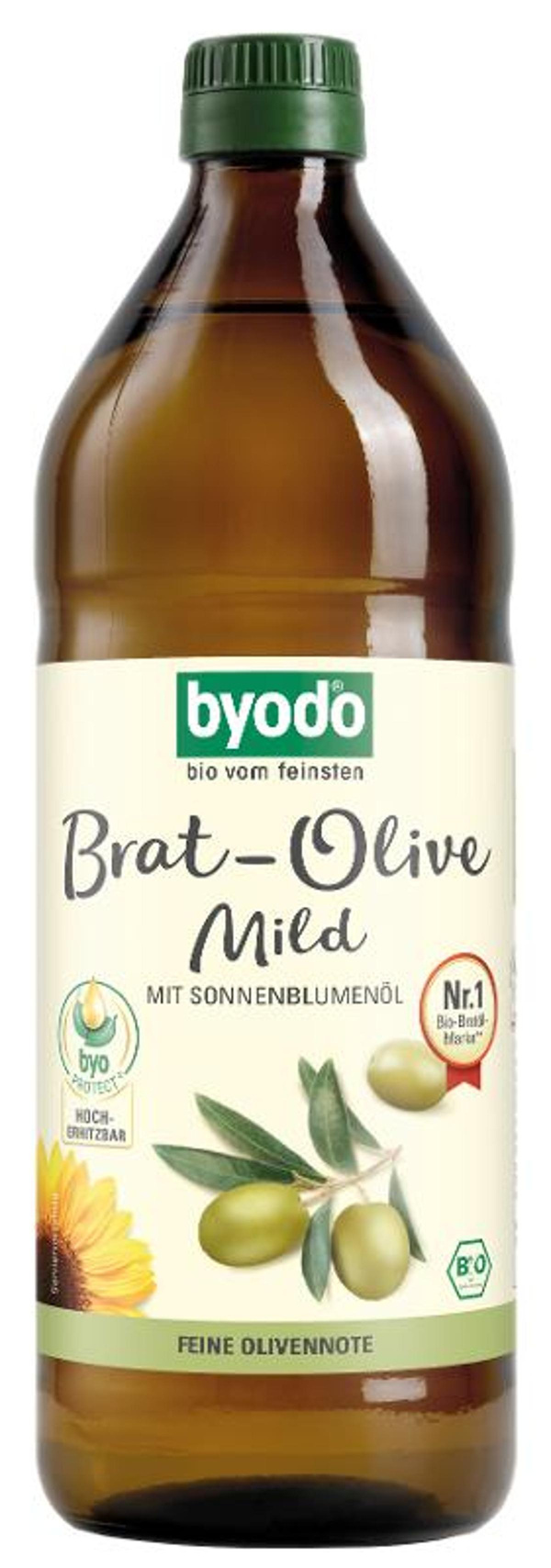 Produktfoto zu Bratöl Olive mild 750ml