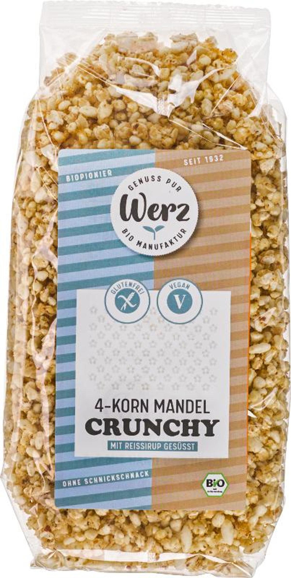 Produktfoto zu 4 Korn Mandel Crunchy 250g, glutenfrei