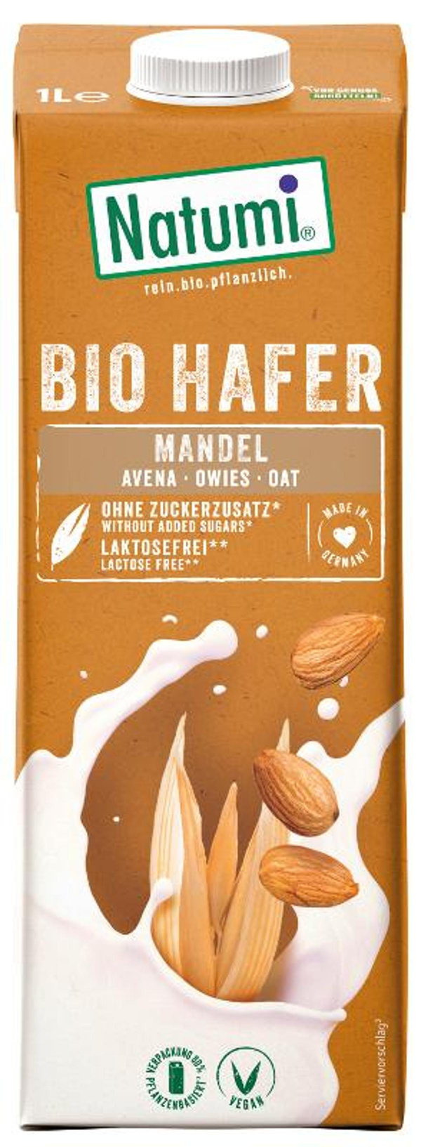 Produktfoto zu Hafer Mandel Drink 8x1 l