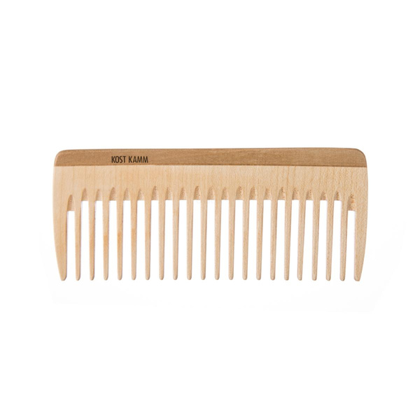Produktfoto zu Strähnenkamm breit Holz