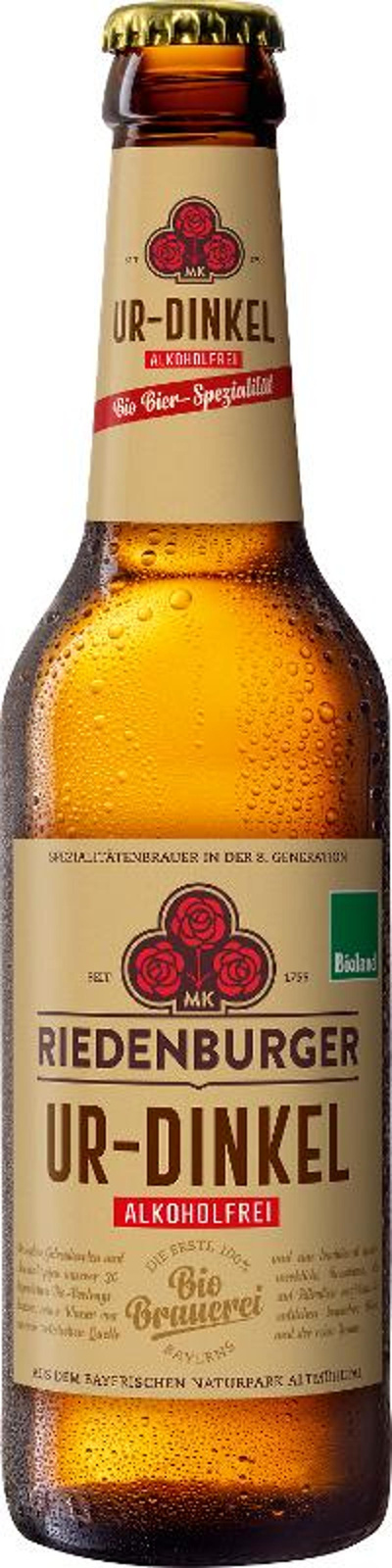 Produktfoto zu RIEDENBURGER DINKEL ALKOHOLFREI 10er Kiste
