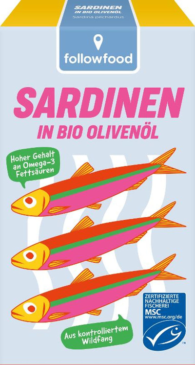 Produktfoto zu Sardinen in Olivenöl MSC 120g