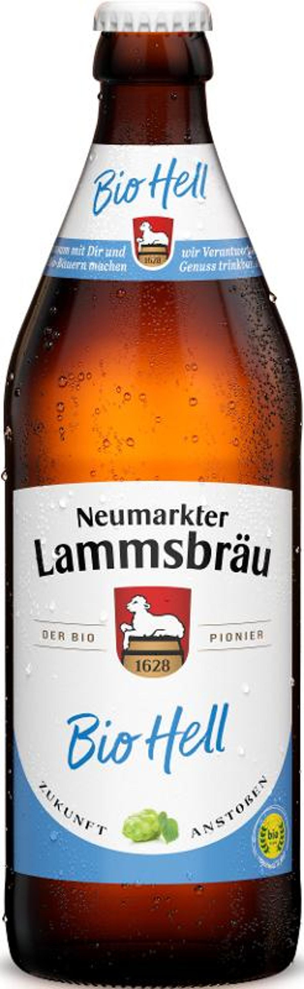Produktfoto zu Lammsbräu Bio Hell 4er Pack