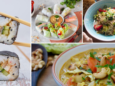 Asiatische Gerichte