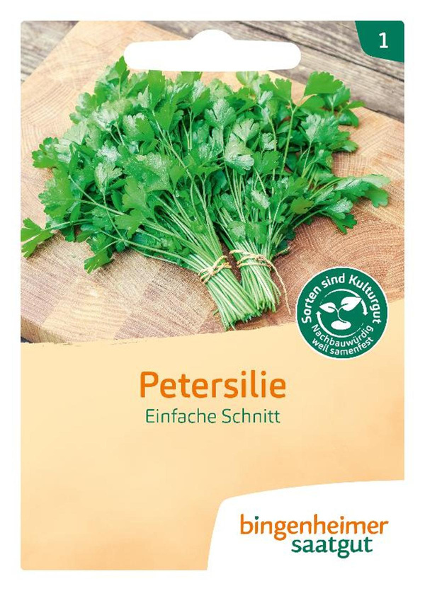 Produktfoto zu Saatgut Petersilie, glatt