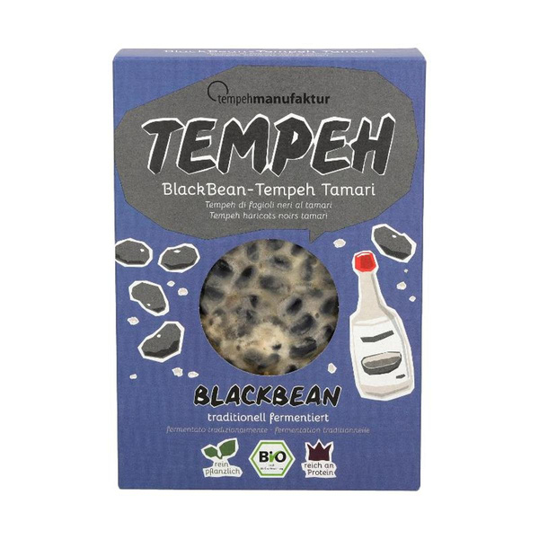 Produktfoto zu Tempeh Black Bean Tamarin 200g