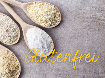 Holzlöffel mit Mehlen