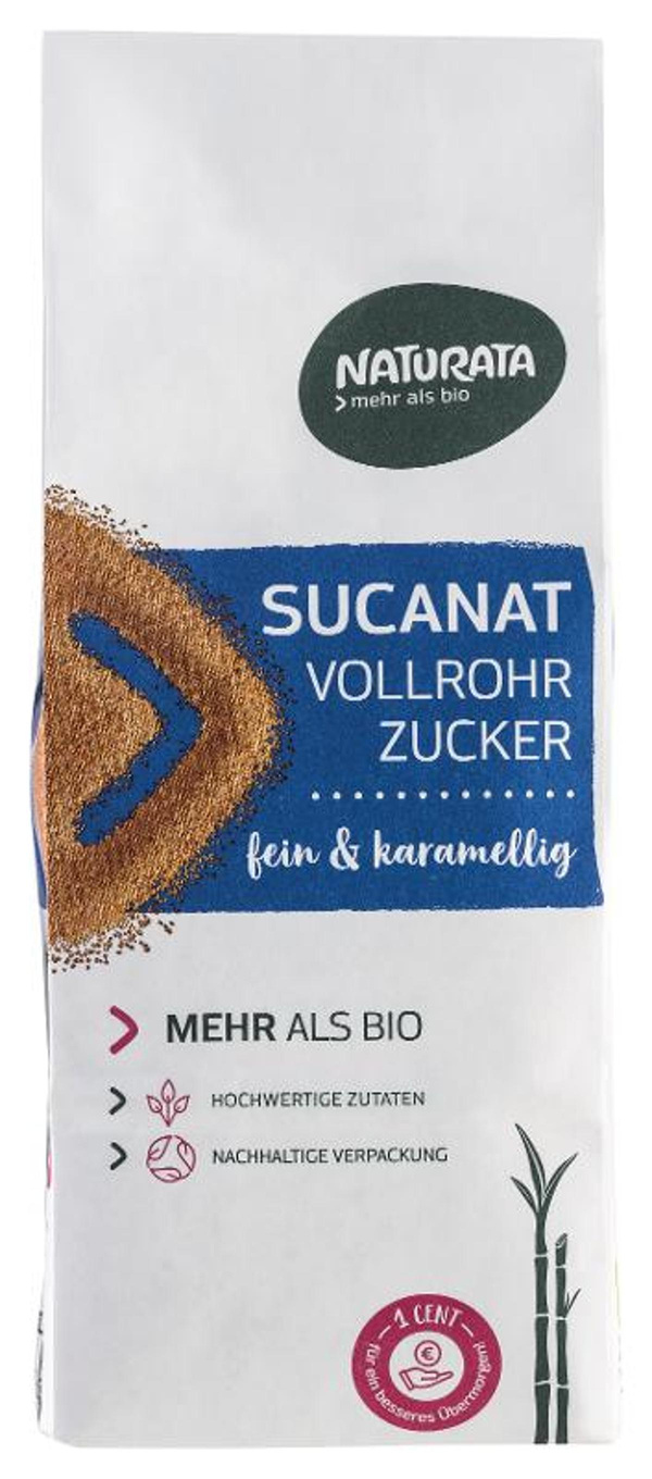 Produktfoto zu Zucker Vollrohr, 400 g