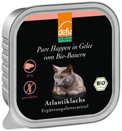 Produktfoto zu Nassfutter Katze A-Lachs 100g
