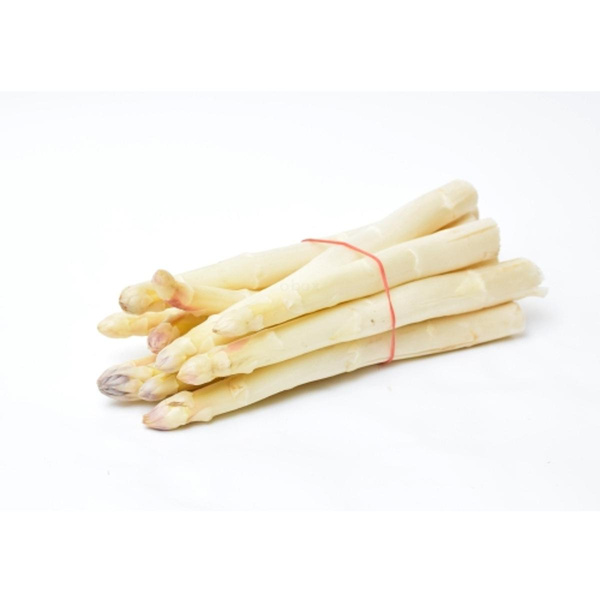 Produktfoto zu Spargel weiß_viol. 500g
