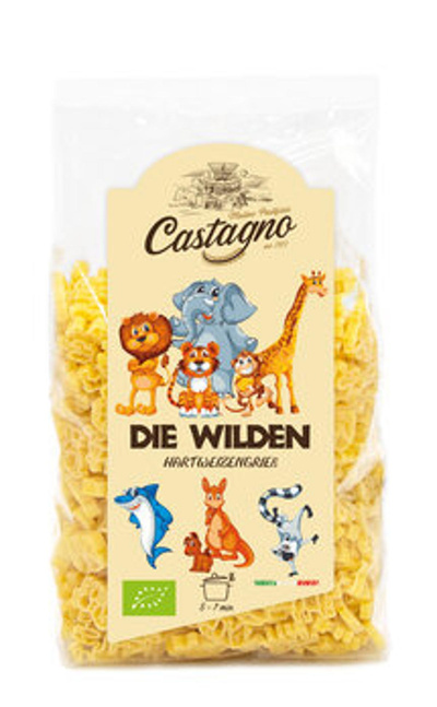 Produktfoto zu Die Wilden, Kindernudeln 500g
