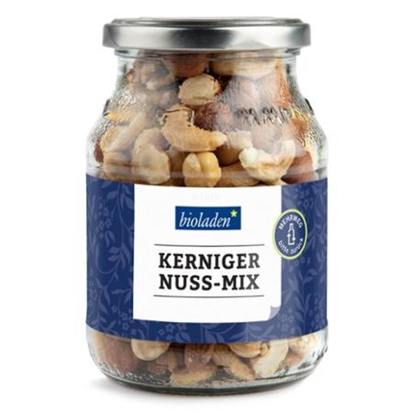 Produktfoto zu Kerniger Nuss-Mix im Glas 280g