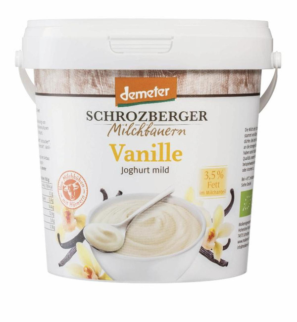 Produktfoto zu Joghurt Vanille regional 1kg