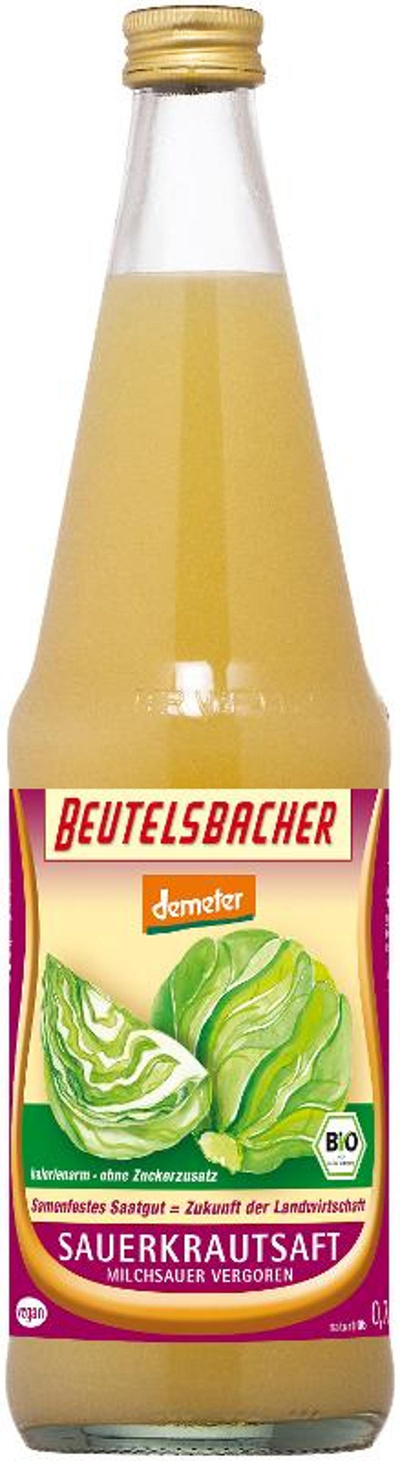 Produktfoto zu Sauerkrautsaft milchsauer 0,7l