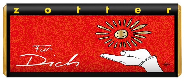 Produktfoto zu Schokolade Für Dich Zotter 70g