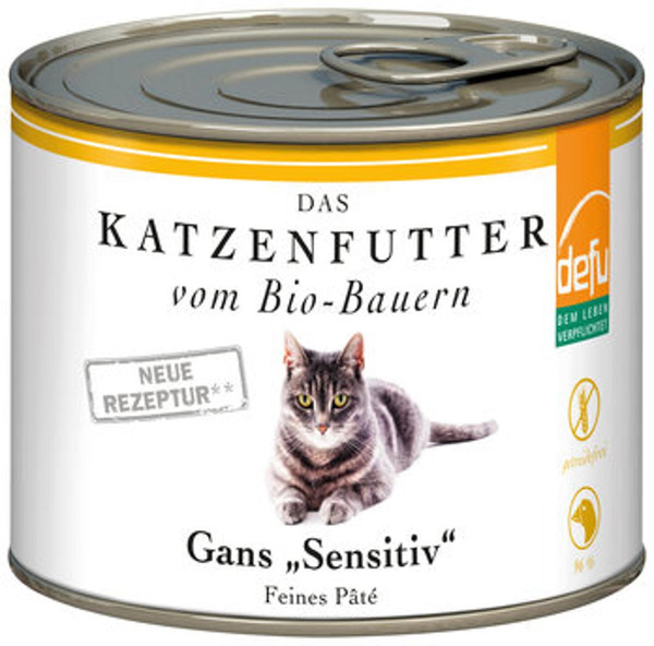 Produktfoto zu Nassfutter Katze Gans sensitiv 200g