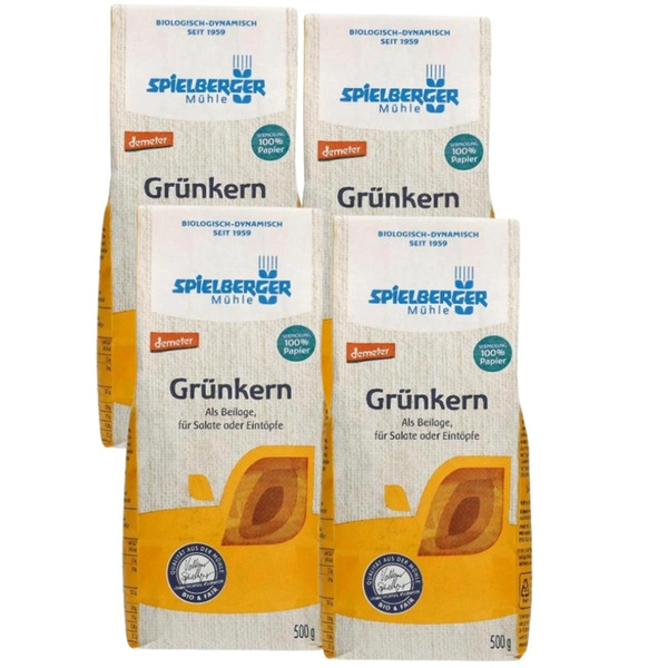 Produktfoto zu Grünkern 4x500g