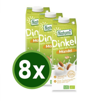 Produktfoto zu Dinkeldrink Mandel 8x1l