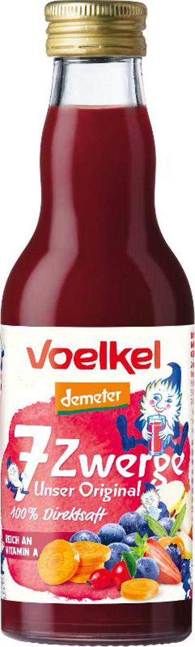 Produktfoto zu KINDERSAFT 7 Zwer.12x0,2Ltr.