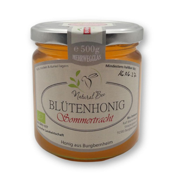 Produktfoto zu Honig Sommertracht 500g
