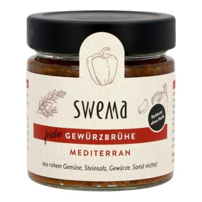 Produktfoto zu Gemüsebrühe frisch mediterran 210g Swema