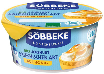Produktfoto zu Joghurt griechische Art auf Honig