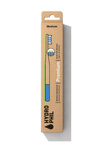 Produktfoto zu Zahnbürste Premium Medium Bambus