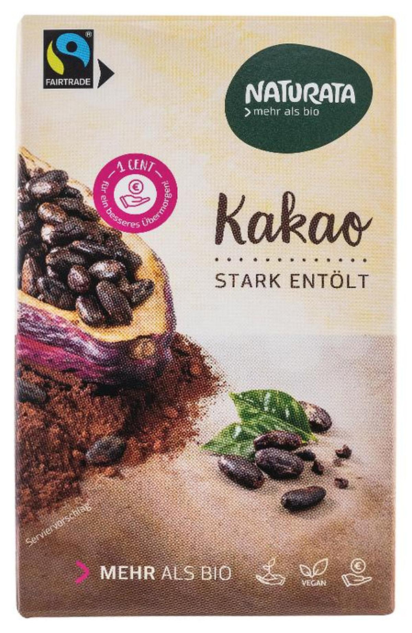 Produktfoto zu Kakao stark entölt 125g 11% Kakaobutter