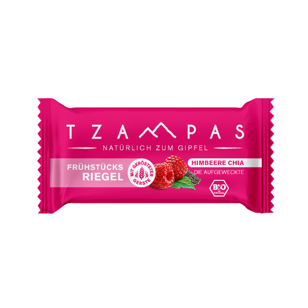 Produktfoto zu TZAMPAS Himbeere Frühstücksriegel 70g