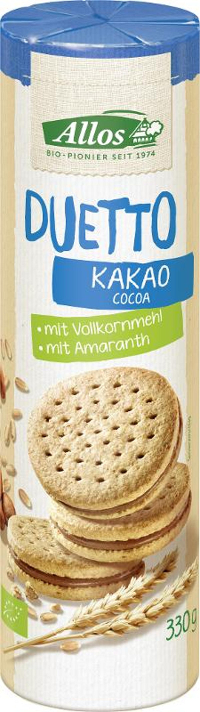 Produktfoto zu Doppelkeks Kakaocreme Duetto