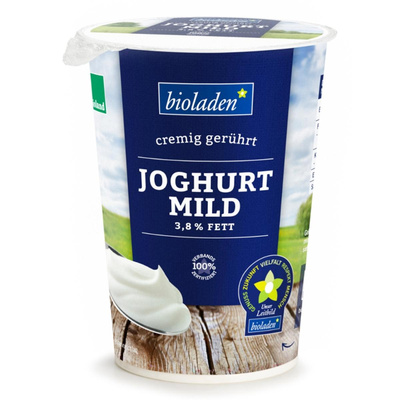 Produktfoto zu Joghurt natur 3,8% Becher