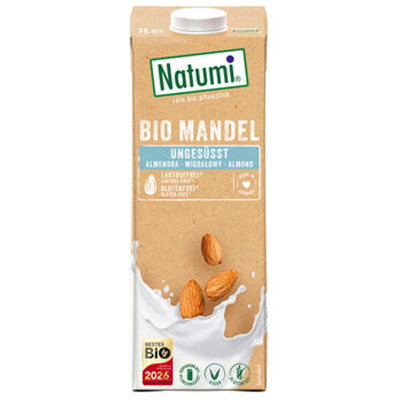 Produktfoto zu Mandeldrink Natural 1l Natumi