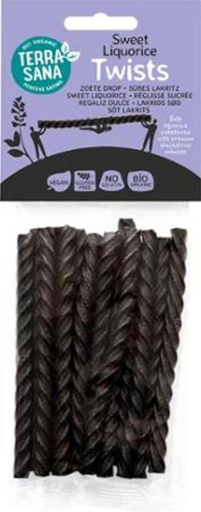 Produktfoto zu Lakritz Stangen Twist süß 100g