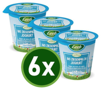 Produktfoto zu JOGHURT ZIEGE natur 6x125g