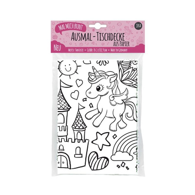 Produktfoto zu Ausmal-Tischdecke Fantasie