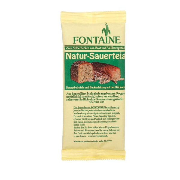 Produktfoto zu Natur Sauerteig Fontaine 150g
