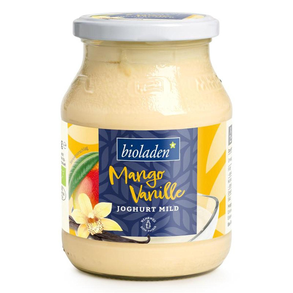 Produktfoto zu Joghurt Mango Vanille 500g