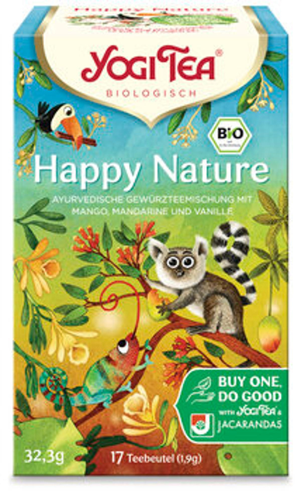 Produktfoto zu Yogi Tea Happy Nature 17 Teebeutel