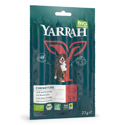 Produktfoto zu Hund Kaustange mit Rind 3 Stk