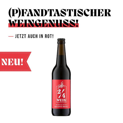 Produktfoto zu 2 Viertel Rotwein Cuvee 0,5l