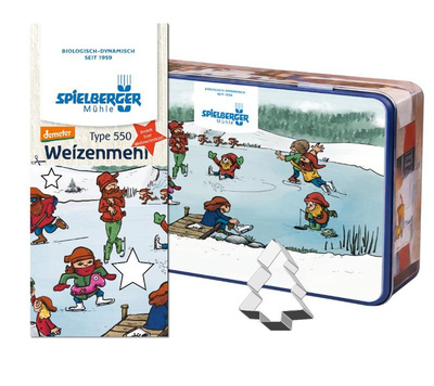 Produktfoto zu Plätzchendose m. Weizenmehl 550