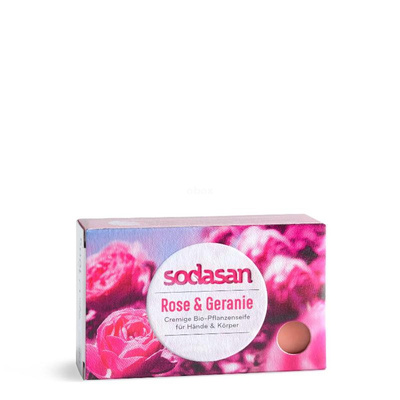 Produktfoto zu Seife Rose & Geranie 100g