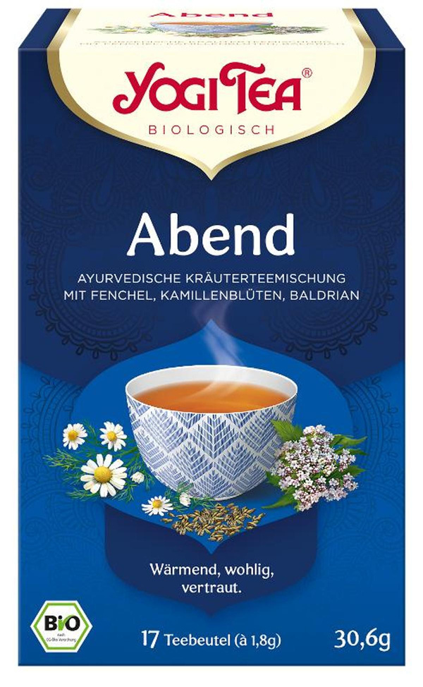 Produktfoto zu Yogi Abend Tee ,17 Beutel