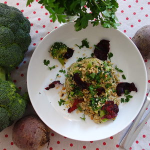 Grünkern-Brokkoli-Salat