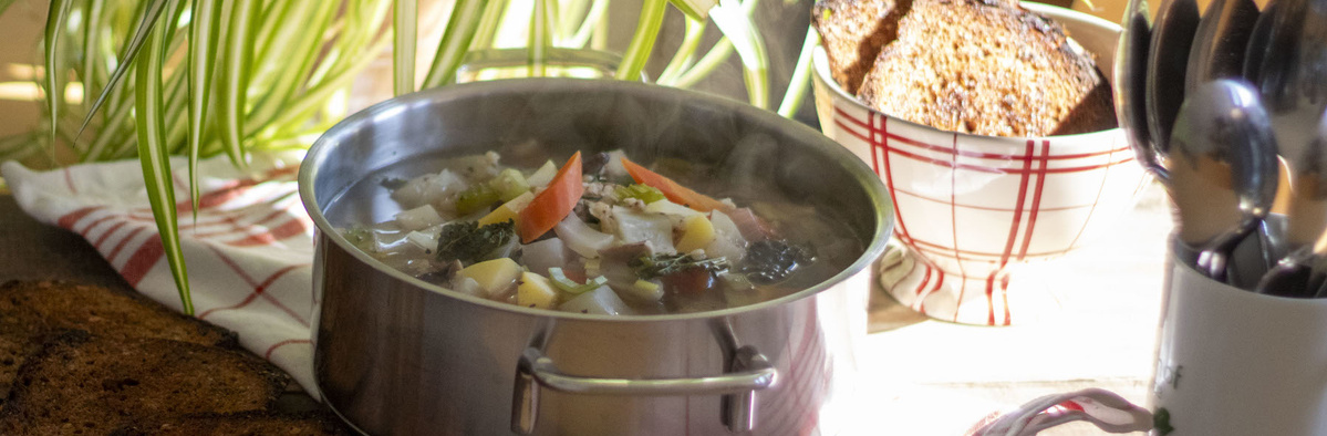 Gemüseeintopf von Wurzel bis Krone