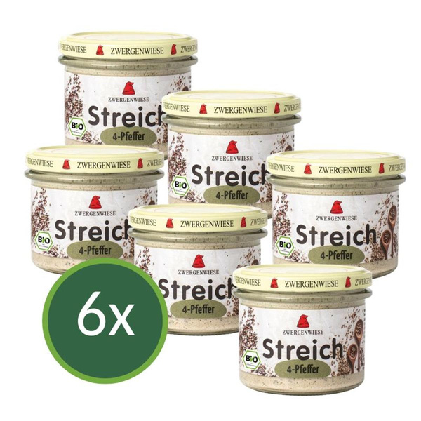 Produktfoto zu 4 Pfeffer Streich 6x180g