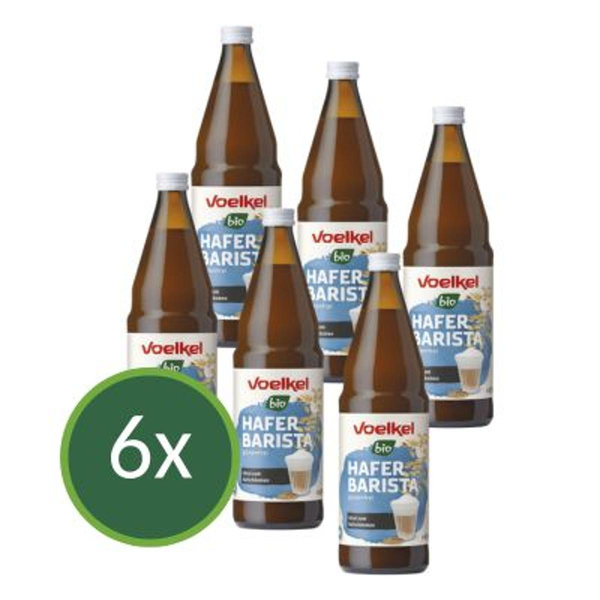 Produktfoto zu Hafer Barista 6x0,75L Mehrwegflasche