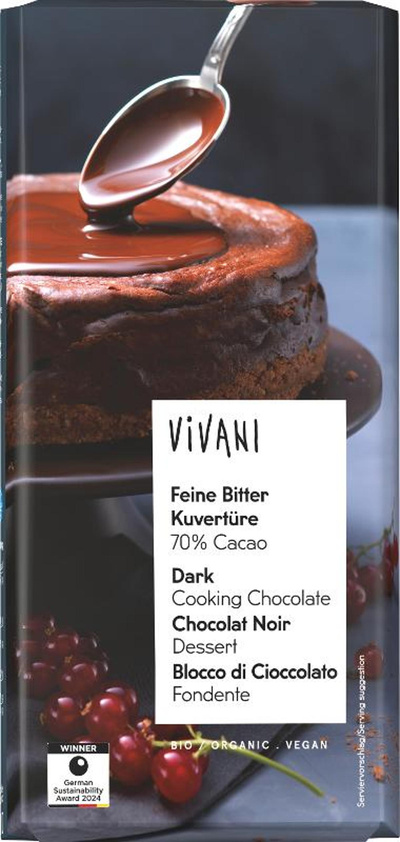 Produktfoto zu Kuvertüre Feine Bitter