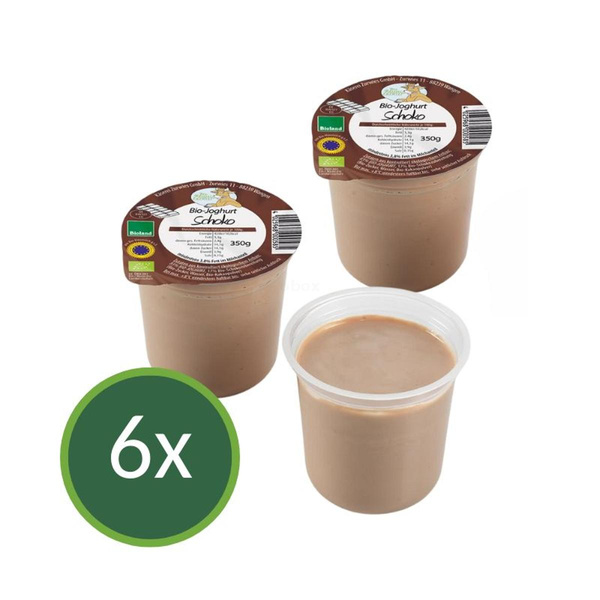 Produktfoto zu Joghurt Schoko 6x350 g